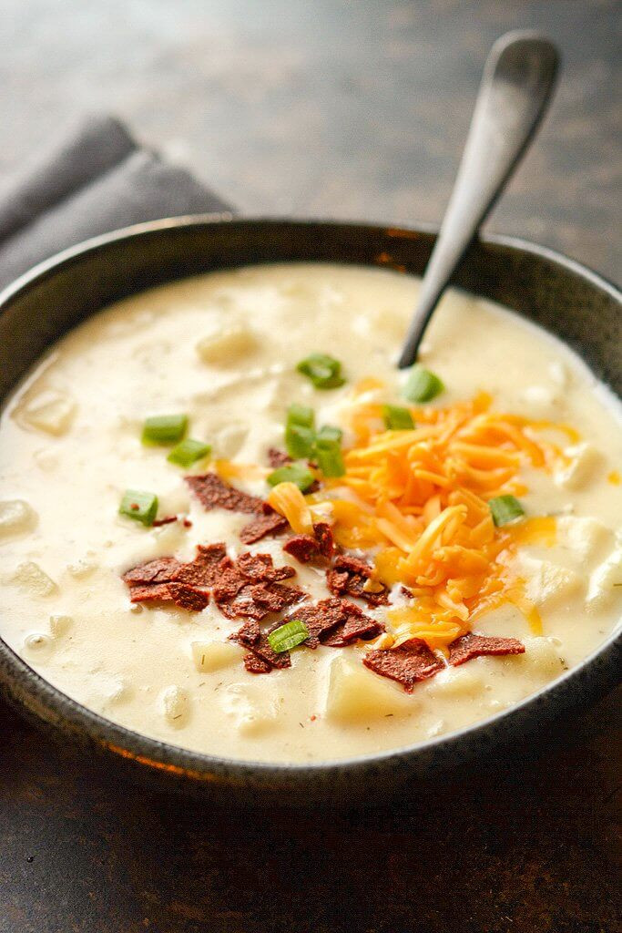 Slow Cooker Baked Potato Soup
 Slow Cooker Loaded Baked Potato Soup Slow Cooker Gourmet