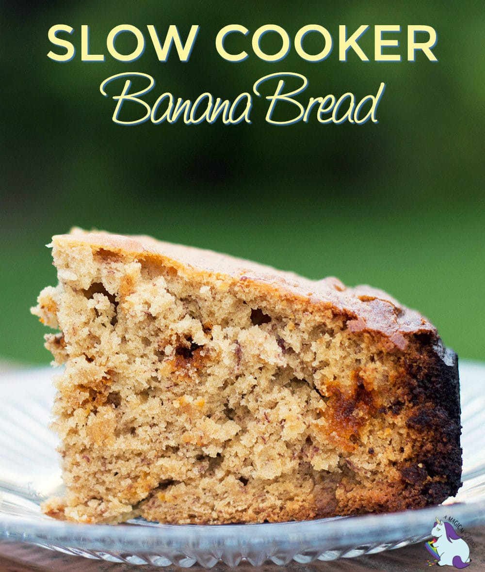 Slow Cooker Banana Bread
 Slow Cooker Banana Bread Recipe with Cinnamon Chips