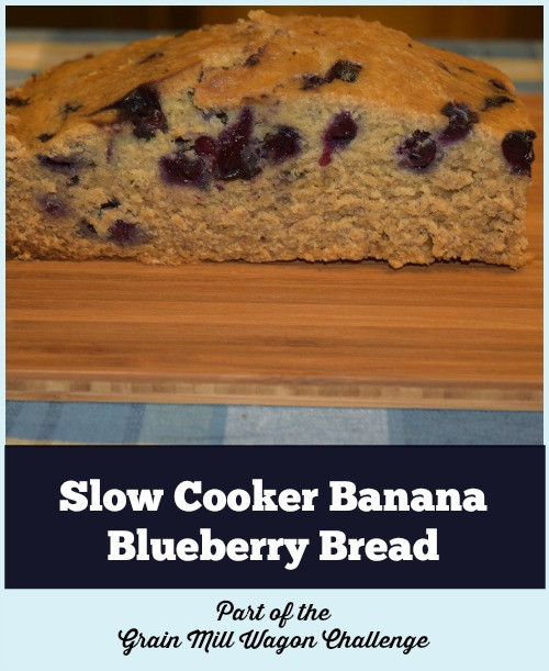 Slow Cooker Banana Bread
 Slow Cooker Banana Blueberry Bread Recipe