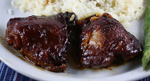 Slow Cooker Bbq Chicken Thighs Bone In
 Slow Cooker Saucy Chicken Thighs Recipe