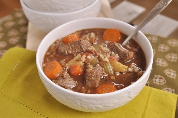 Slow Cooker Beef Barley Soup
 Slow Cooker Beef and Barley Soup your homebased mom