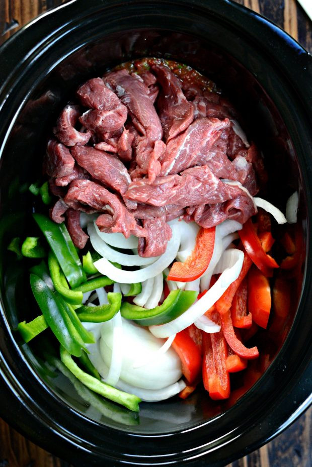 Slow Cooker Beef Fajitas
 slow cooker beef fajitas