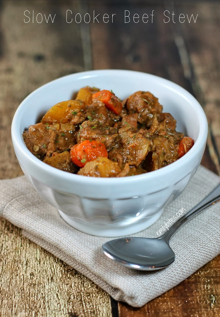 Slow Cooker Beef Stew Recipe
 Slow Cooker Beef Stew Emily Bites