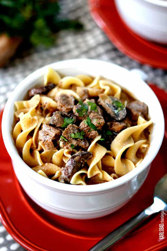 Slow Cooker Beef Stroganoff
 Slow Cooker Beef Stroganoff Soup Carlsbad Cravings