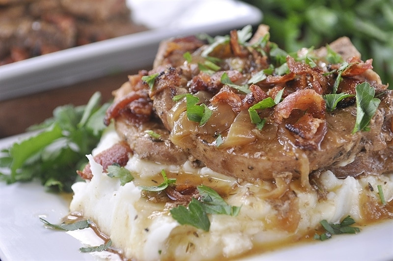 Slow Cooker Bone In Pork Chops
 Slow Cooker Smothered Pork Chops Your Homebased Mom