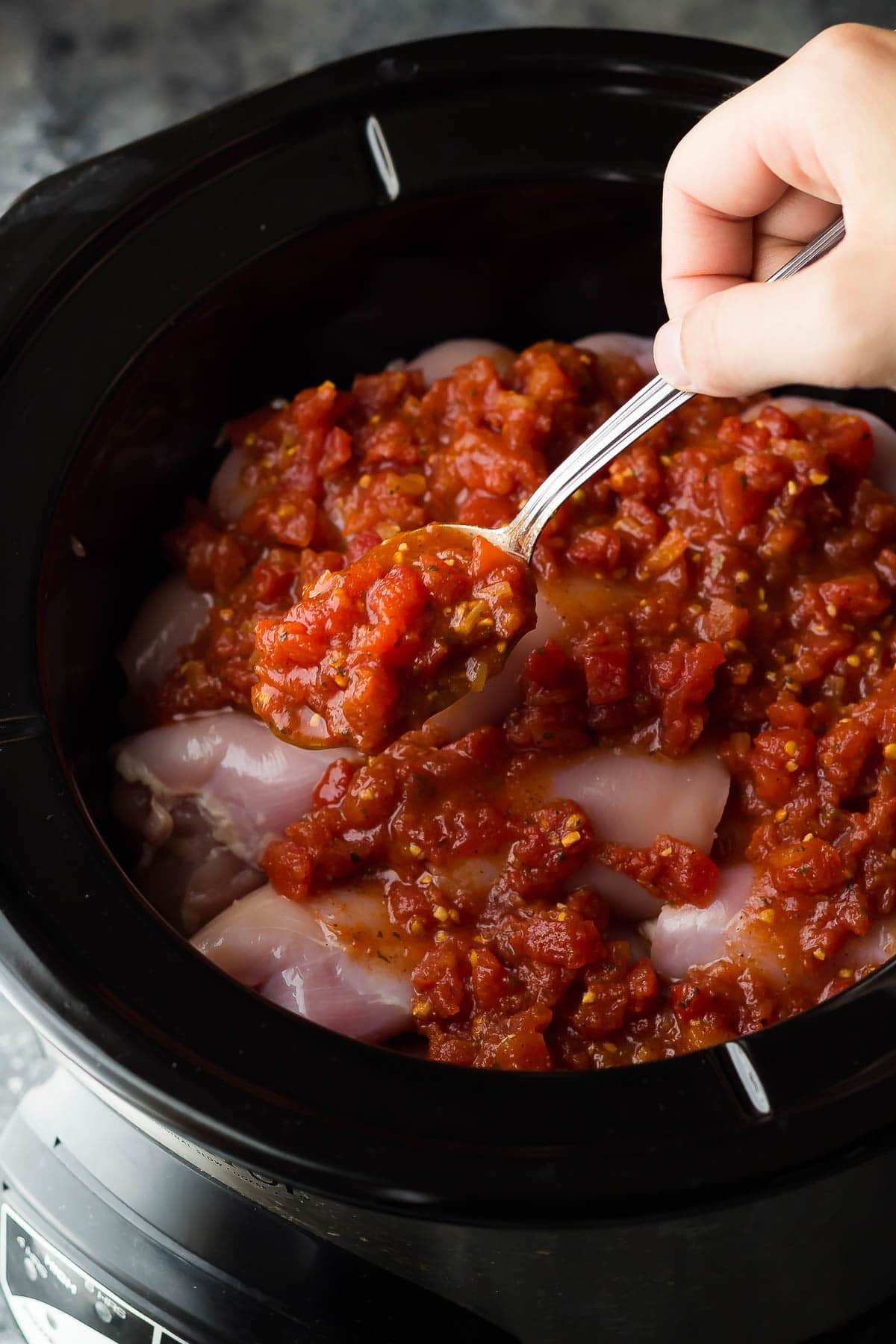 Slow Cooker Boneless Chicken Thighs
 Southwestern Crockpot Chicken Thighs with Sweet Potatoes