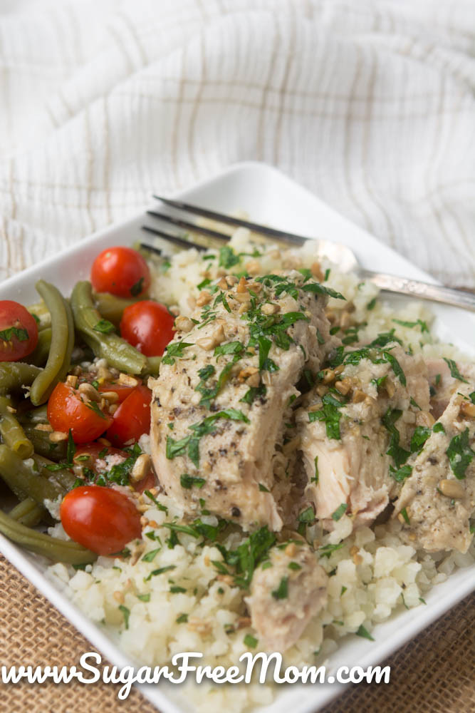 Slow Cooker Boneless Chicken Thighs
 Slow Cooker Tahini Chicken Thighs Low Carb and Gluten Free