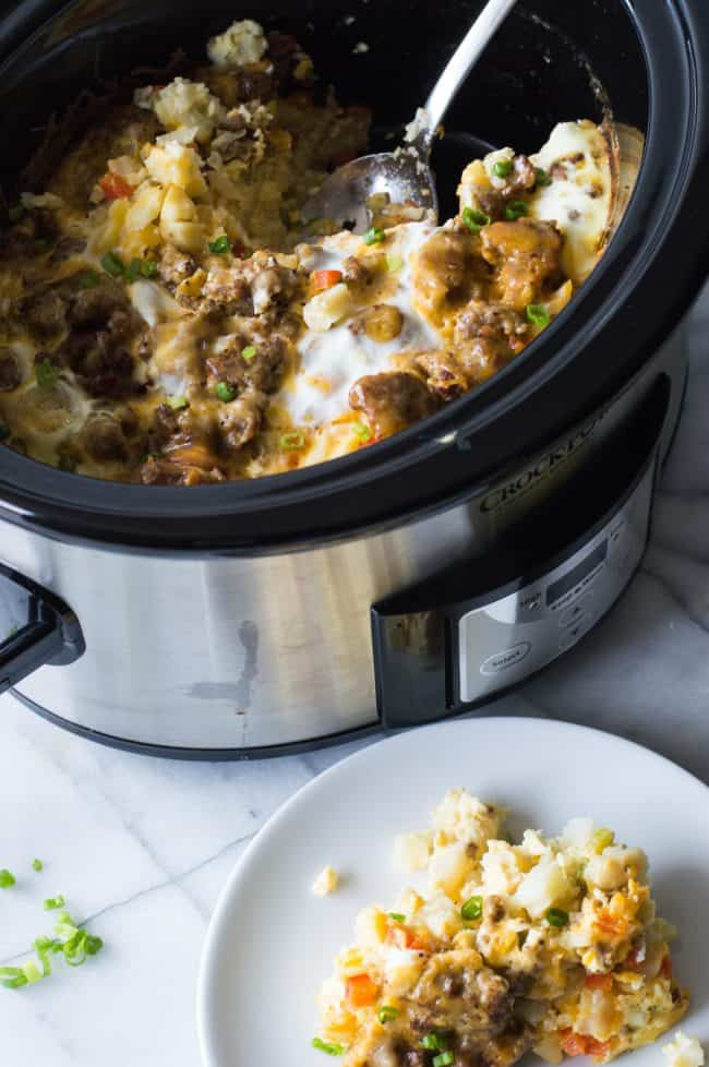 Slow Cooker Breakfast Casserole Healthy
 Slow Cooker Breakfast Casserole