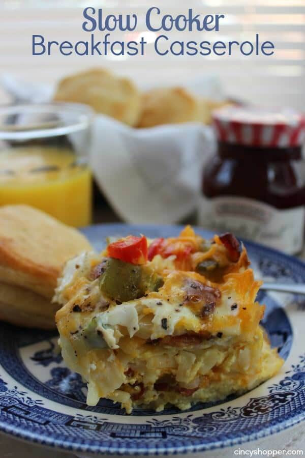 Slow Cooker Breakfast Casserole Healthy
 25 Crock Pot Breakfast Recipes Julie s Eats & Treats