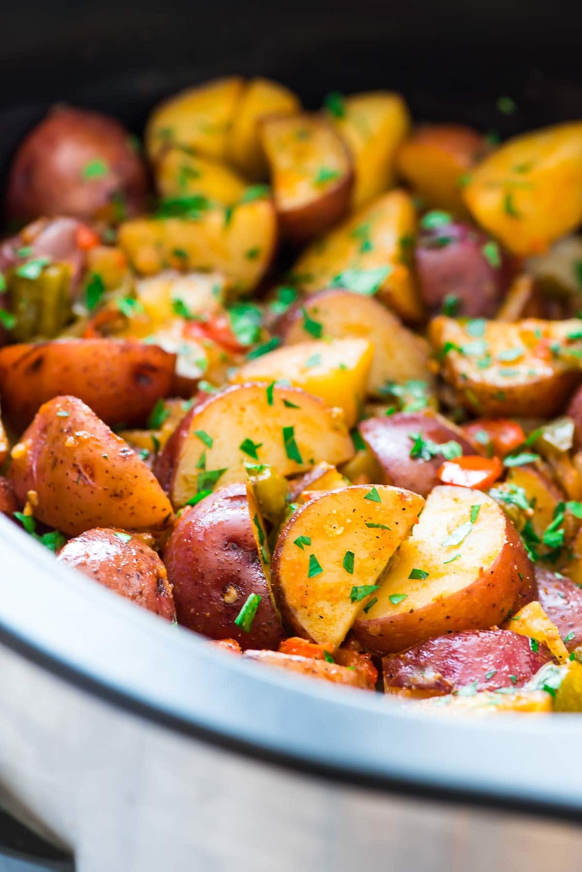 Slow Cooker Breakfast Potatoes
 Crockpot Breakfast Potatoes