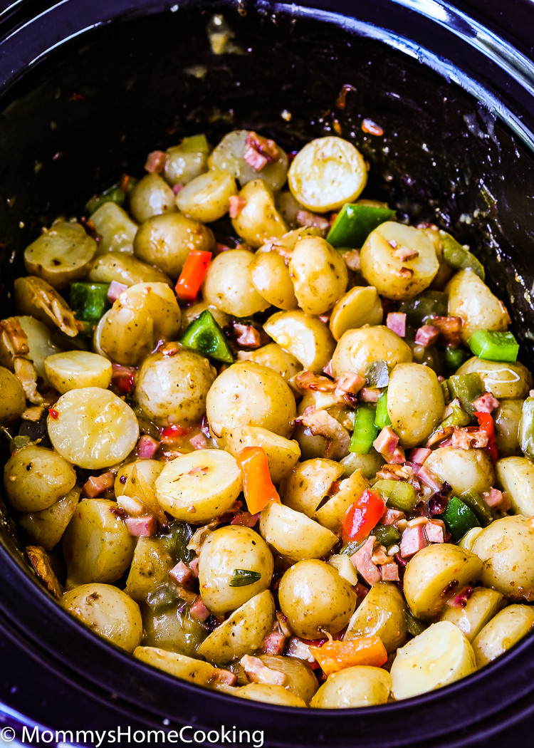 Slow Cooker Breakfast Potatoes
 Slow Cooker Bacon and Ham Breakfast Potatoes Mommy s