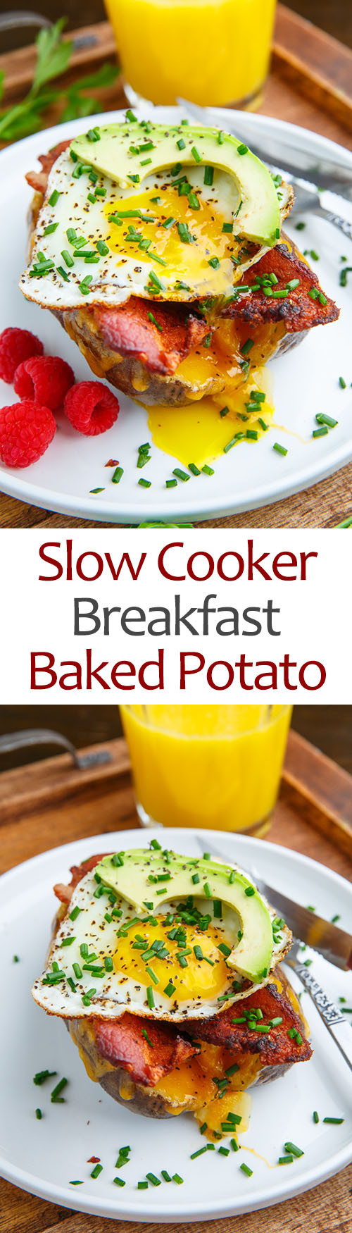 Slow Cooker Breakfast Potatoes
 Slow Cooker Breakfast Baked Potatoes Recipe on Closet Cooking