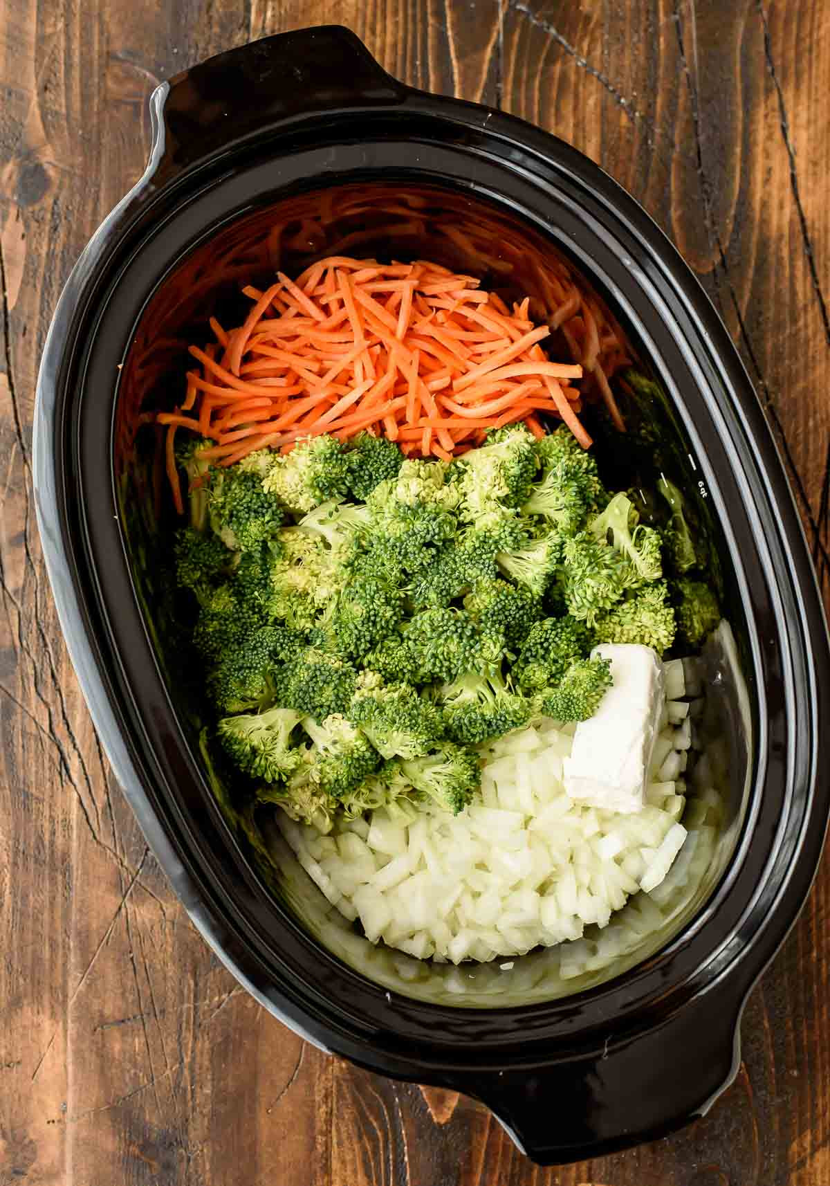 Slow Cooker Broccoli Cheddar Soup
 Slow Cooker Broccoli and Cheese Soup