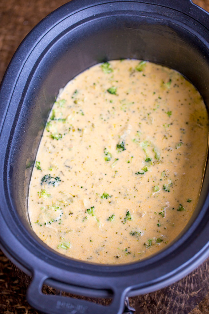 Slow Cooker Broccoli Cheddar Soup
 Slow Cooker Broccoli Cheddar Cheese Soup Dinner then