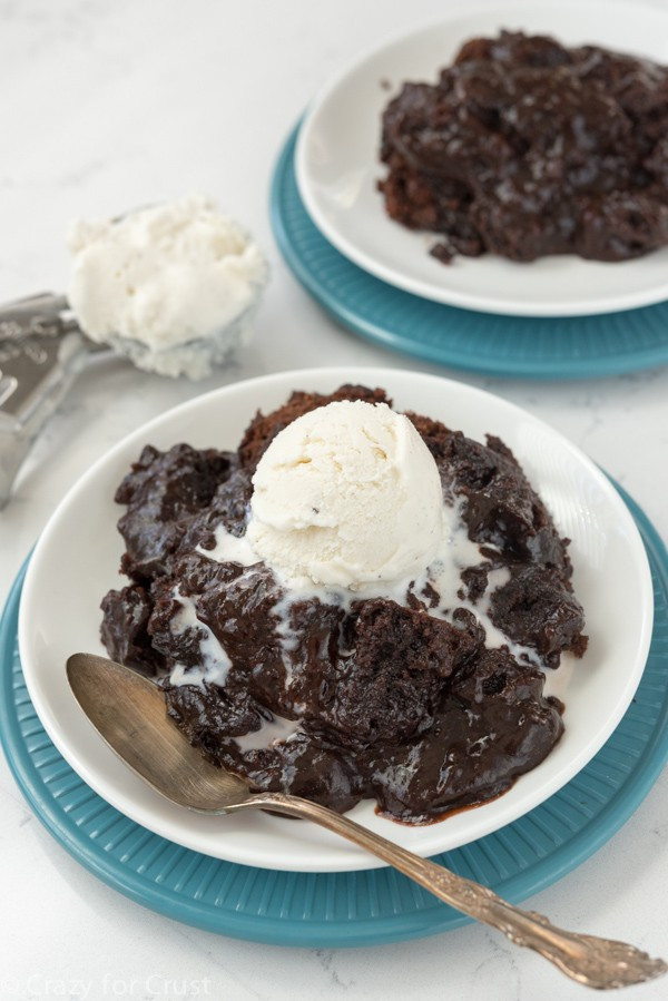 Slow Cooker Brownies
 Slow Cooker Brownie Pudding Crazy for Crust