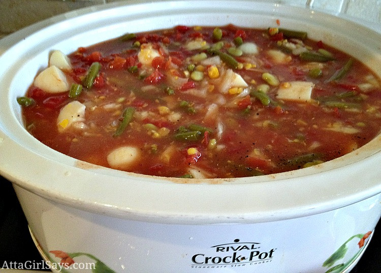 Slow Cooker Brunswick Stew
 Light & Easy Slow Cooker Brunswick Stew Recipe