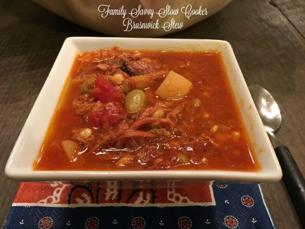 Slow Cooker Brunswick Stew
 Slow Cooker Brunswick Stew Family Savvy