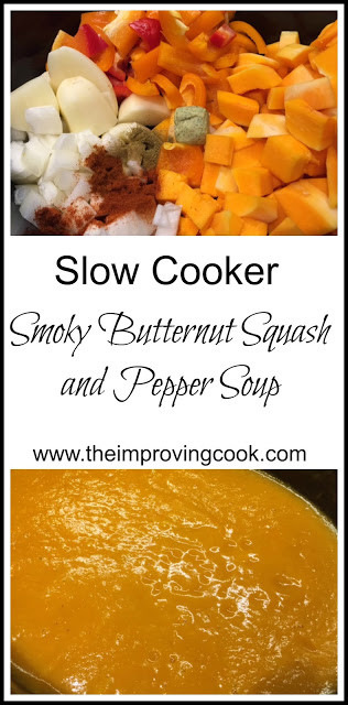 Slow Cooker Butternut Squash Soup
 Slow Cooker Smoky Butternut Squash and Pepper Soup