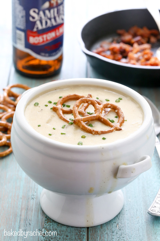 Slow Cooker Cheesy Potato Soup
 Slow Cooker Cheesy Beer and Potato Soup