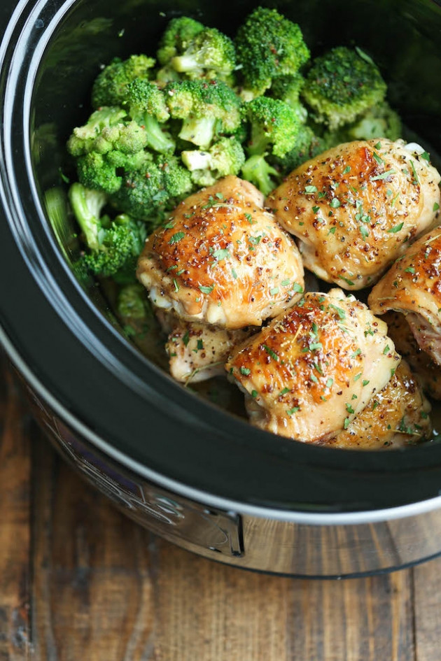 Slow Cooker Chicken And Broccoli
 Top Slow Cooker Recipes SLOW COOKER MAPLE DIJON CHICKEN