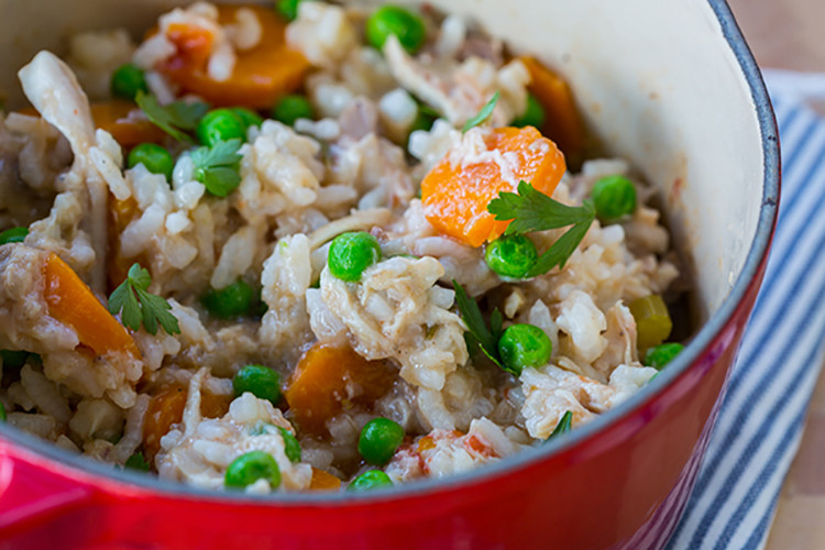 Slow Cooker Chicken And Rice Casserole
 Slow Cooker Chicken and Rice Casserole