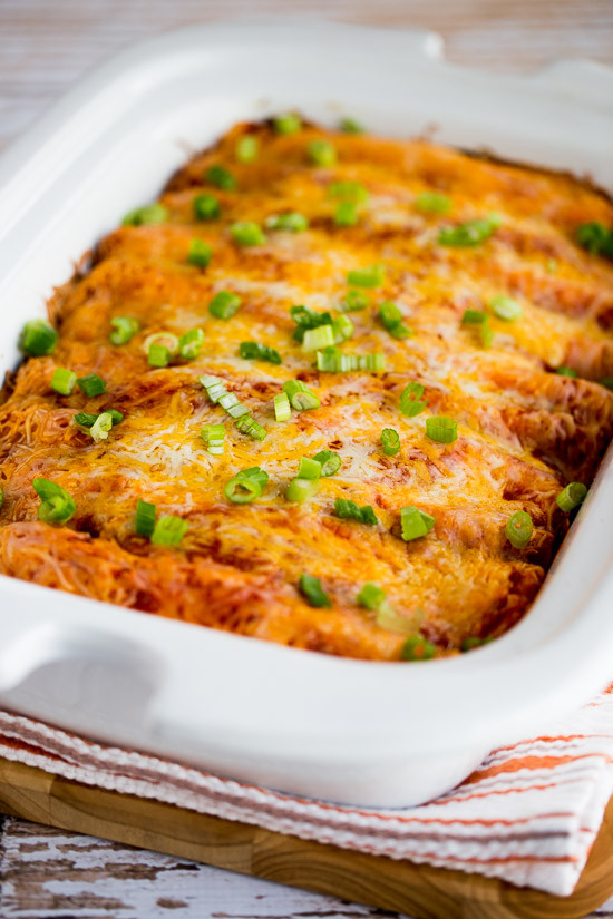 Slow Cooker Chicken Enchiladas
 Kalyn s Kitchen Low Carb Slow Cooker Sour Cream Chicken