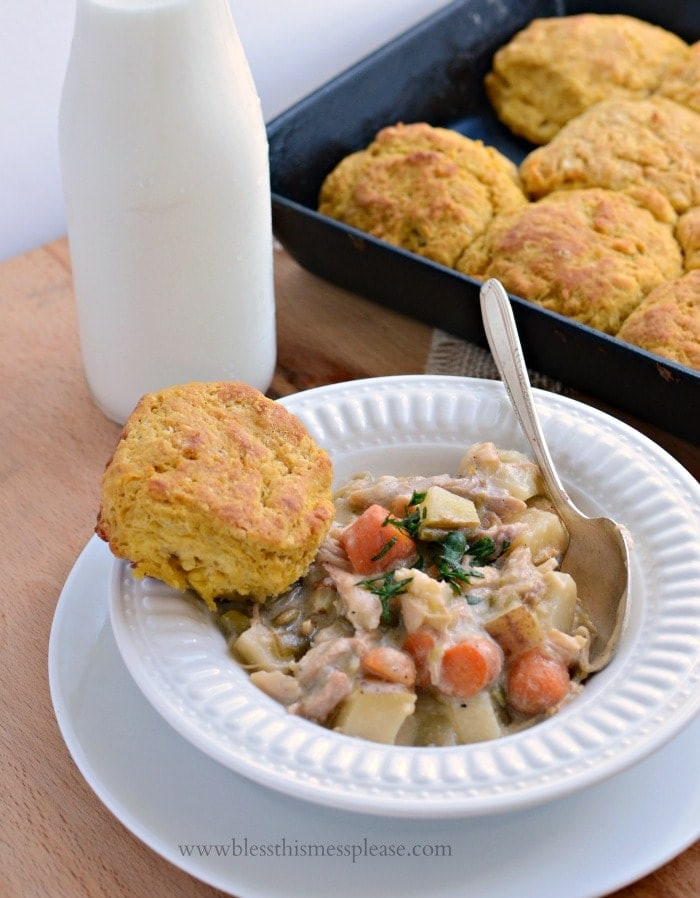 Slow Cooker Chicken Pot Pie Real Simple
 Slow Cooker Chicken Pot Pie Bless This Mess