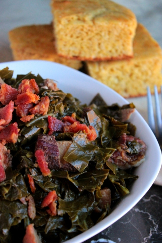 Slow Cooker Collard Greens
 Southern Slow Cooked Collard Greens Big Bear s Wife