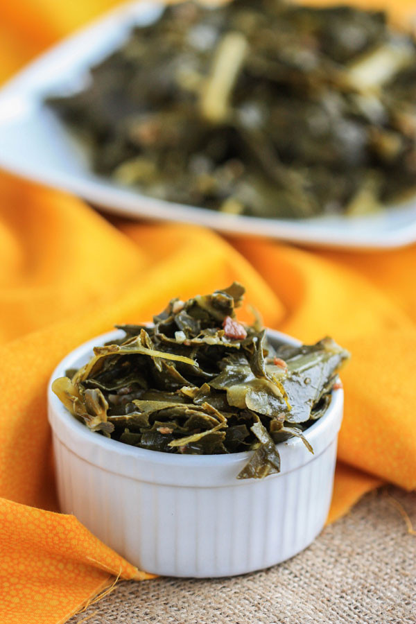 Slow Cooker Collard Greens
 Southern Style Collard Greens Recipe