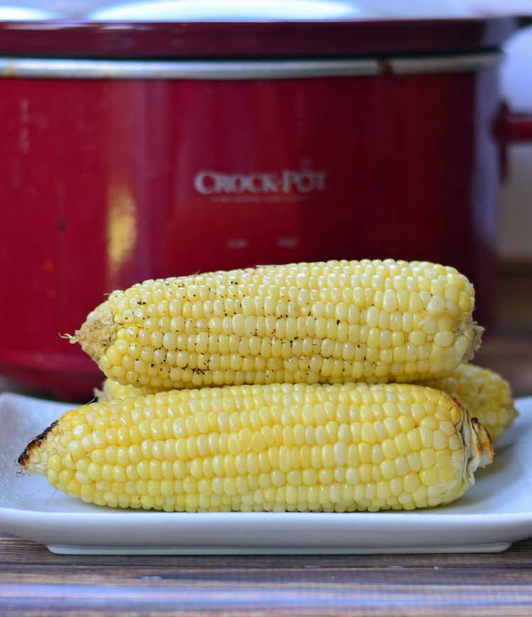 Slow Cooker Corn
 Slow Cooker Corn on the Cob Recipe