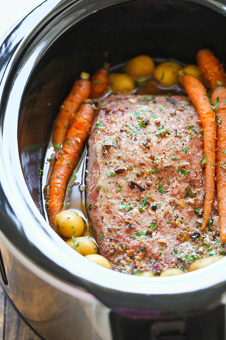 Slow Cooker Corn Beef
 Slow Cooker Corned Beef