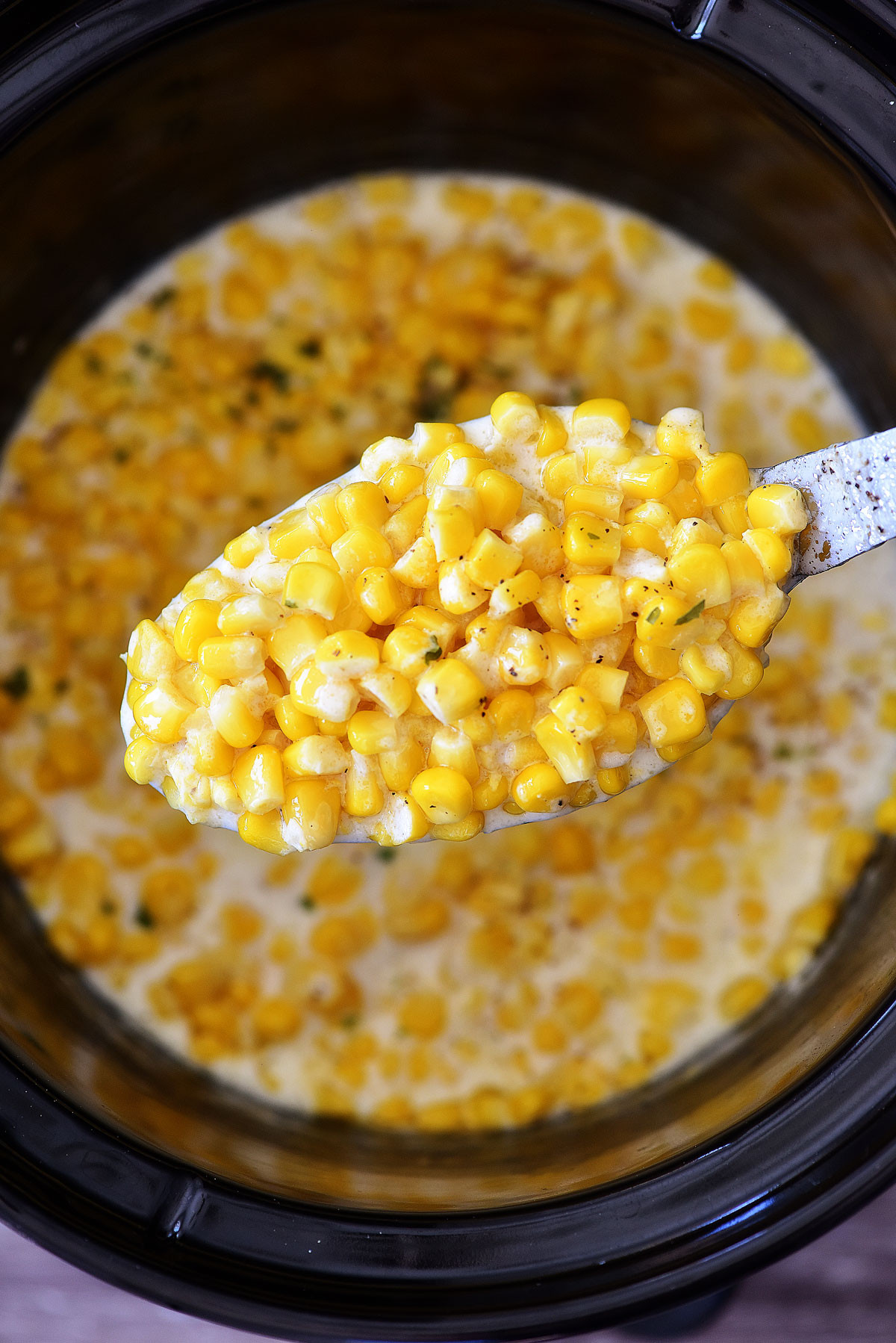 Slow Cooker Corn
 Slow Cooker Creamed Corn Life In The Lofthouse