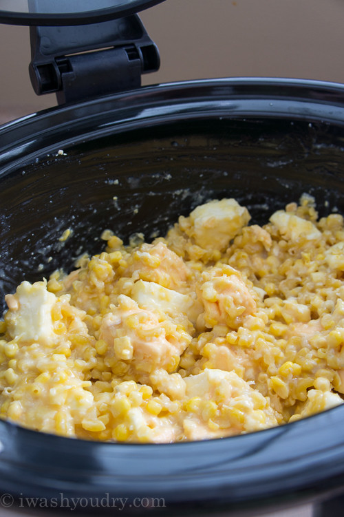 Slow Cooker Corn Casserole
 Slow Cooker Macaroni and Corn Casserole I Wash You Dry