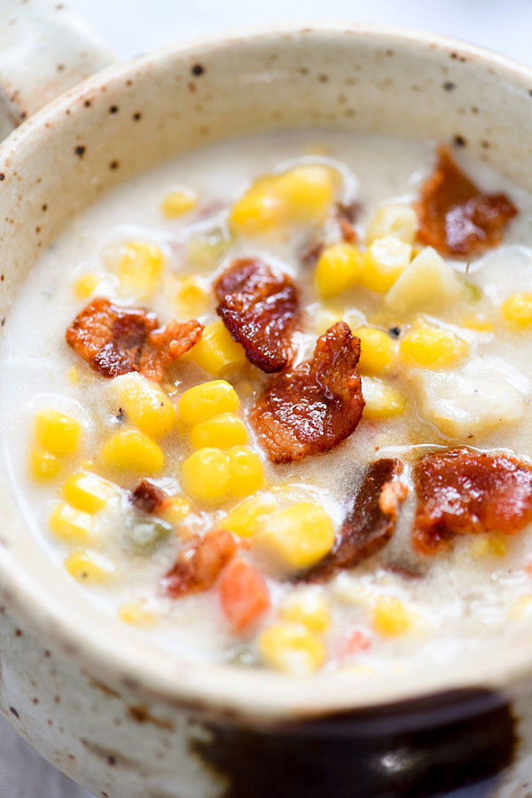 Slow Cooker Corn Chowder
 Slow Cooker Corn Chowder