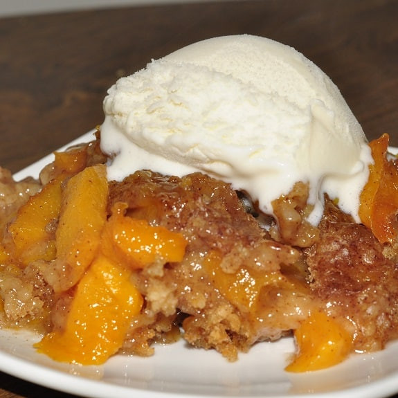 Slow Cooker Dessert Recipes
 Slow Cooker Peach and Apple Cobbler Magic Skillet