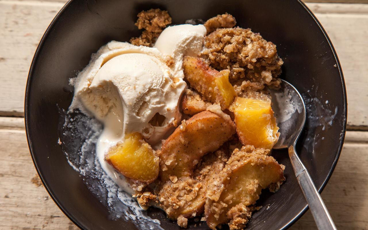 Slow Cooker Dessert
 Slow Cooker Peach Crumble Recipe Chowhound