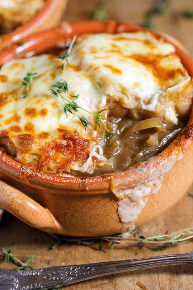 Slow Cooker French Onion Soup
 French ion Soup Slow Cooker Version  Spend with Pennies