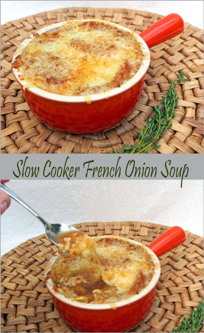 Slow Cooker French Onion Soup
 Slow Cooker French ion Soup – Gravel & Dine