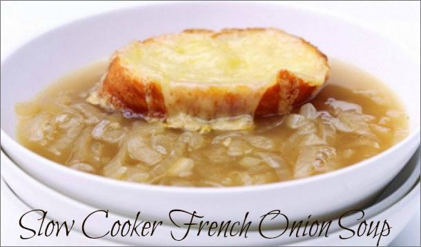 Slow Cooker French Onion Soup
 Slow Cooker French ion Soup YummyMummyClub