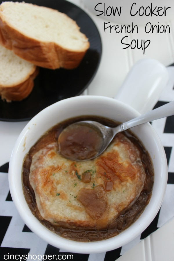 Slow Cooker French Onion Soup
 50 Slow Cooker Soup Recipes Newlywed Survival