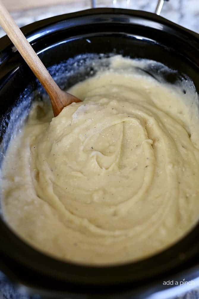 Slow Cooker Garlic Mashed Potatoes
 Slow Cooker Garlic Mashed Potatoes Recipe Add a Pinch