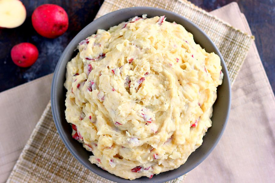 Slow Cooker Garlic Mashed Potatoes
 Slow Cooker Garlic Parmesan Mashed Potatoes Pumpkin N Spice