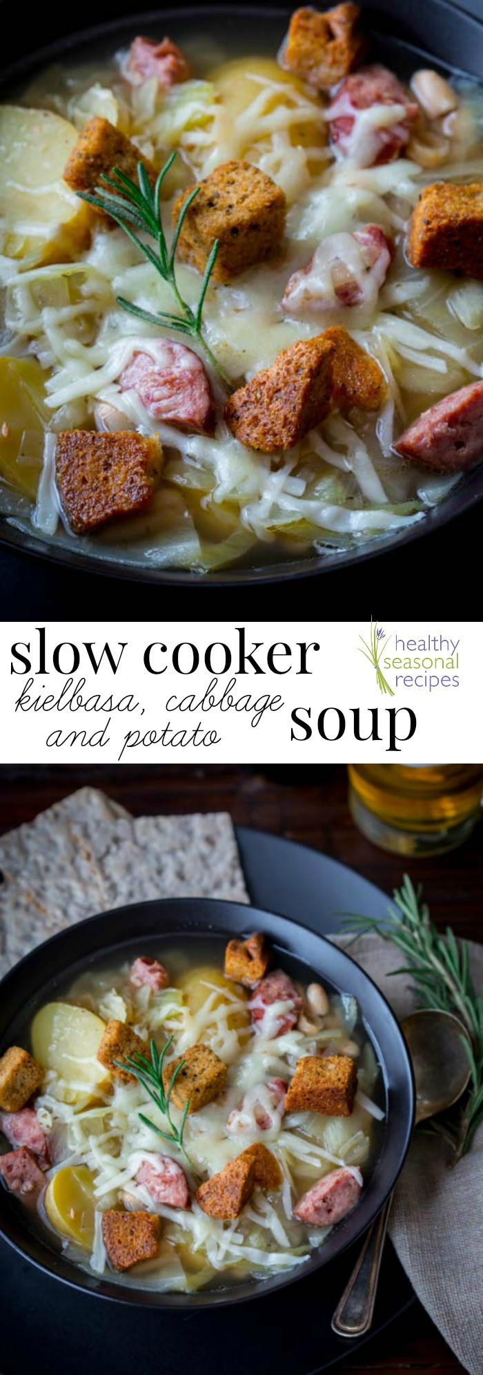 Slow Cooker Healthy Recipes
 slow cooker kielbasa cabbage and potato soup Healthy