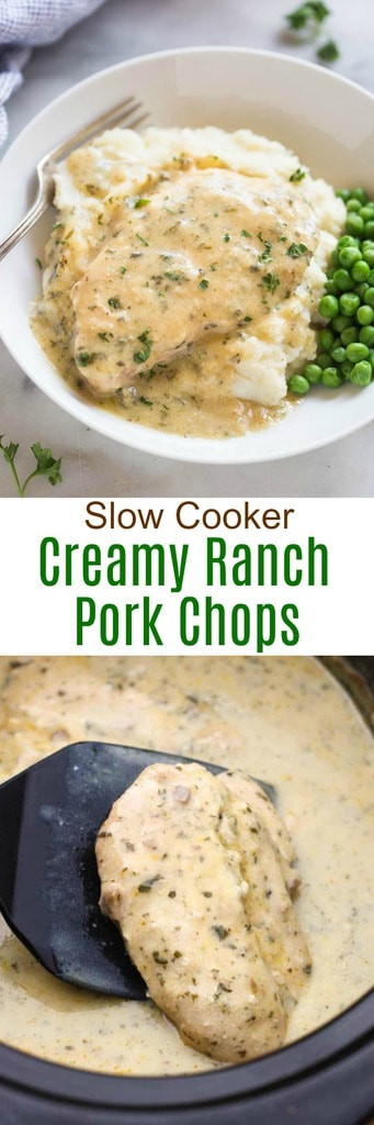 Slow Cooker Ranch Pork Chops
 Slow Cooker Creamy Ranch Pork Chops