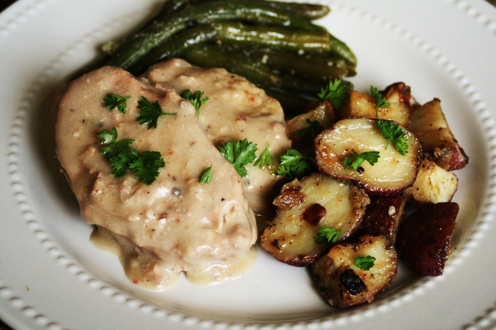 Slow Cooker Ranch Pork Chops
 I Thee Cook Creamy Ranch Pork Chops Slow Cooker