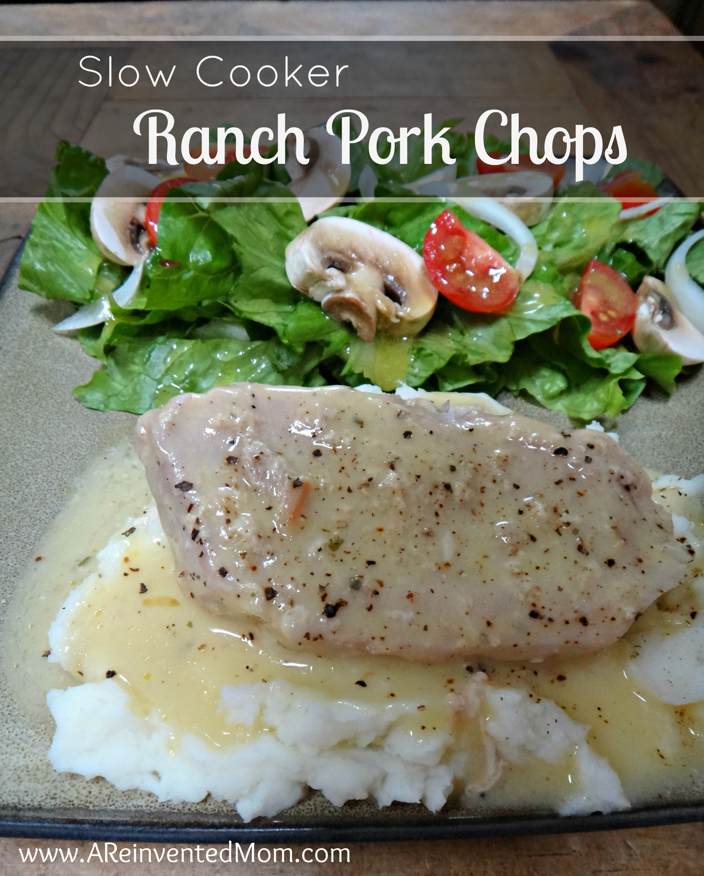 Slow Cooker Ranch Pork Chops
 Monday Menu October 27 2014 A Reinvented Mom