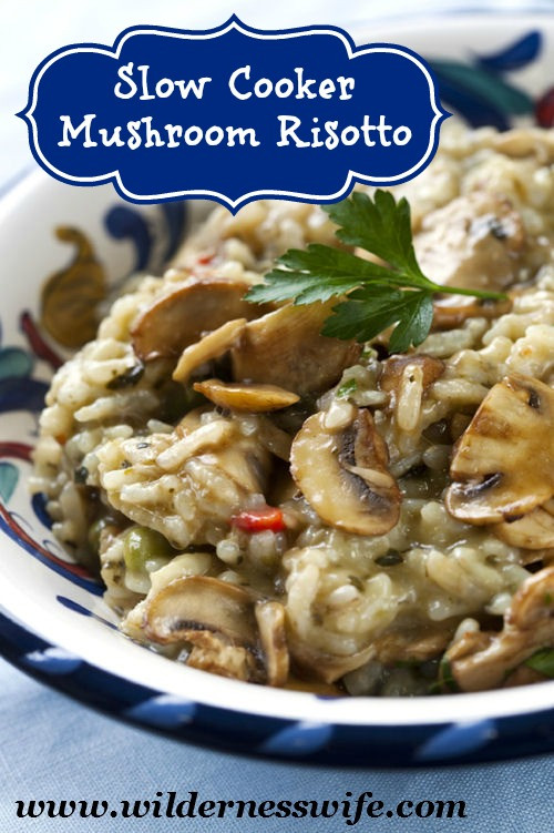 Slow Cooker Risotto
 Slow Cooker Risotto Recipe The Wilderness Wife Cooking