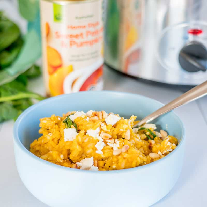 Slow Cooker Risotto
 Slow Cooker Risotto Pumpkin & Feta