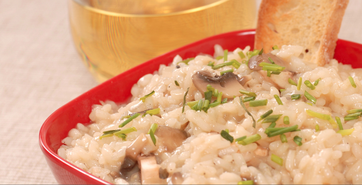 Slow Cooker Risotto
 Get Crocked – Slow Cooker Risotto with Mushrooms