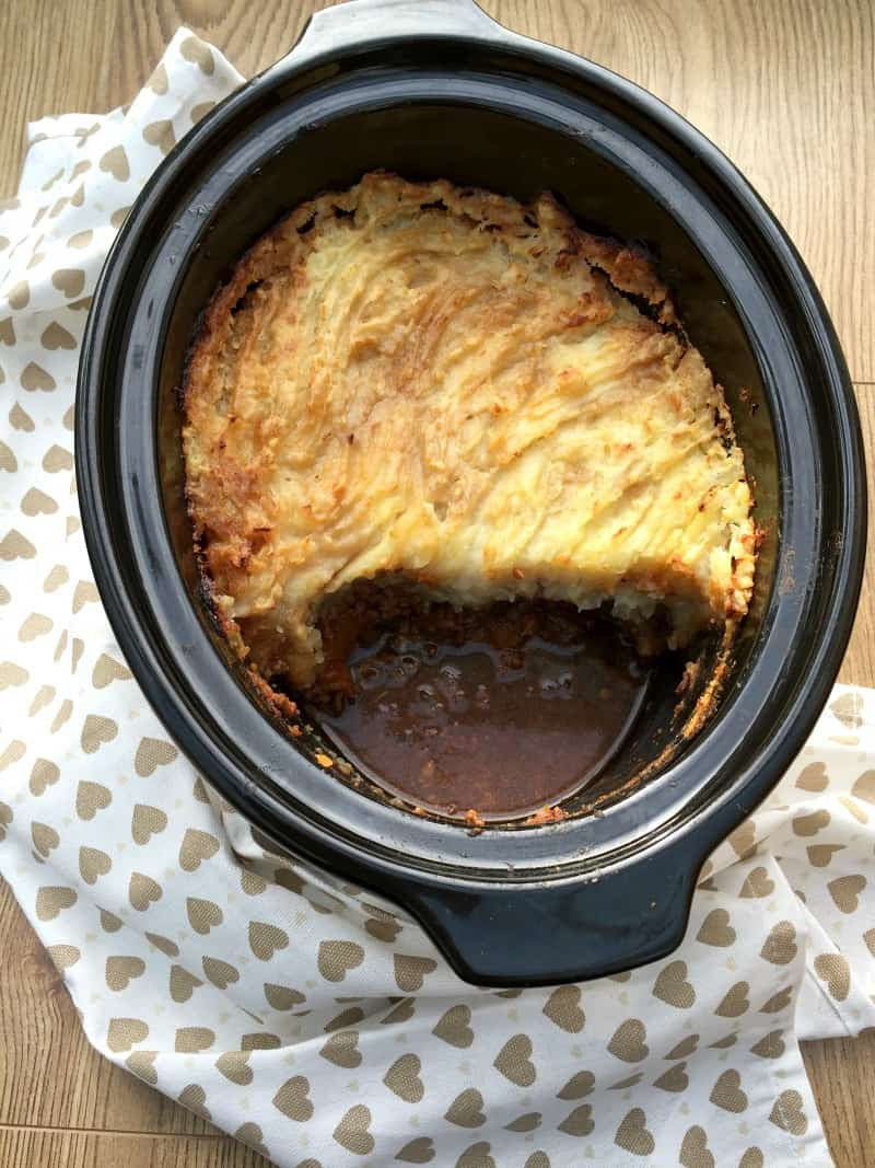 Slow Cooker Shepherd'S Pie
 forting Slow Cooker Cottage Pie BakingQueen74